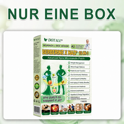 DOTALE® Moringa-Abnehm-Pflaster | Verbrennen Sie bis zu 89 % mehr Bauchfett in 7 Tagen!