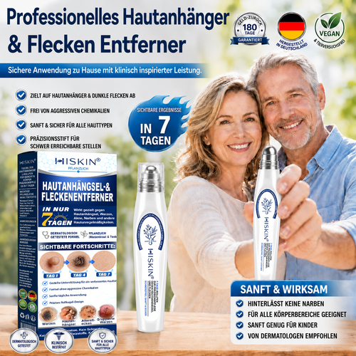𝐇𝐈𝐒𝐊𝐈𝐍®👩‍⚕️ 𝟕-𝐓𝐚𝐠𝐞-𝐇𝐚𝐮𝐭𝐚𝐧𝐡ä𝐧𝐠𝐬𝐞𝐥- & 𝐅𝐥𝐞𝐜𝐤𝐞𝐧𝐞𝐧𝐭𝐟𝐞𝐫𝐧𝐞𝐫 – 𝐅𝐨𝐫𝐭𝐬𝐜𝐡𝐫𝐢𝐭𝐭𝐥𝐢𝐜𝐡𝐞𝐫 𝐑𝐨𝐥𝐥-𝐨𝐧-𝐒𝐭𝐢𝐟𝐭 𝐳𝐮𝐫 𝐬𝐜𝐡𝐦𝐞𝐫𝐳𝐟𝐫𝐞𝐢𝐞𝐧 𝐮𝐧𝐝 𝐧𝐚𝐫𝐛𝐞𝐧𝐟𝐫𝐞𝐢𝐞𝐧 𝐄𝐧𝐭𝐟𝐞𝐫𝐧𝐮𝐧𝐠 𝐯𝐨𝐧 𝐇𝐚𝐮𝐭𝐮𝐧𝐫𝐞𝐢𝐧𝐡𝐞𝐢𝐭𝐞𝐧